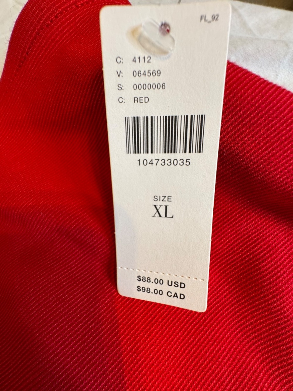 Maeve by Anthropologie Red Rhinestone Bow Halter Top NWT Size XL - Picture 4 of 8